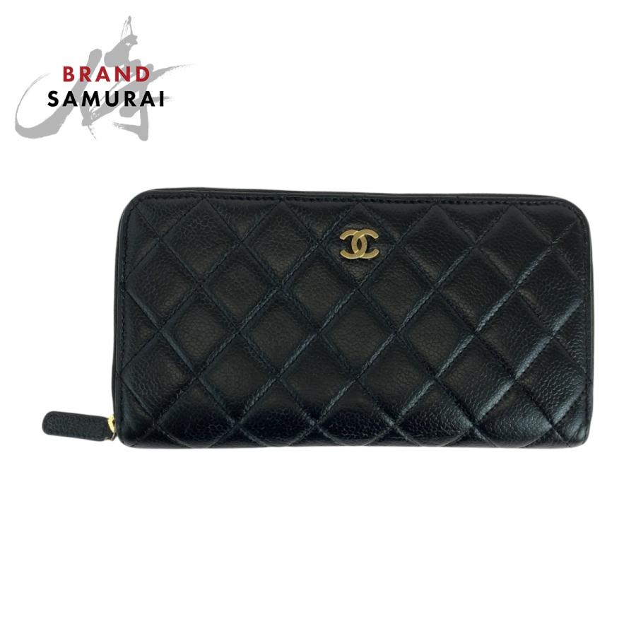 CHANEL シャネル マトラッセ ココマーク ブラック 黒 ゴールド金具  