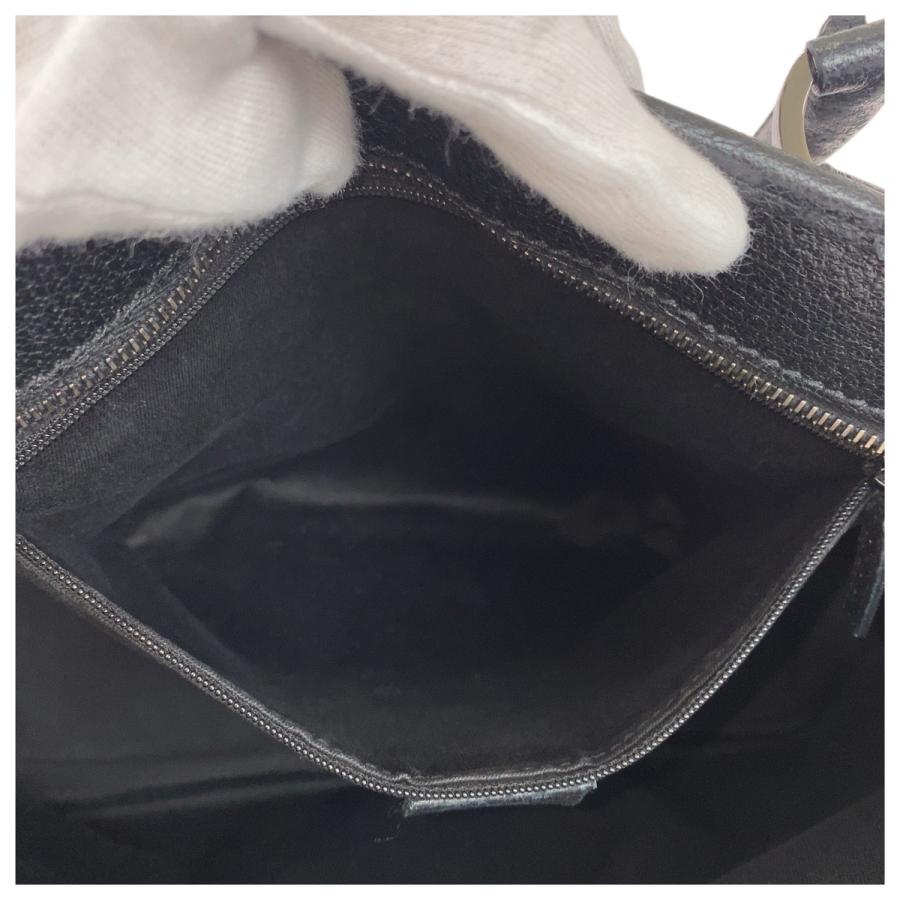 GUCCI（グッチ） ブラック 黒 シルバー金具 GGキャンバス/レザー