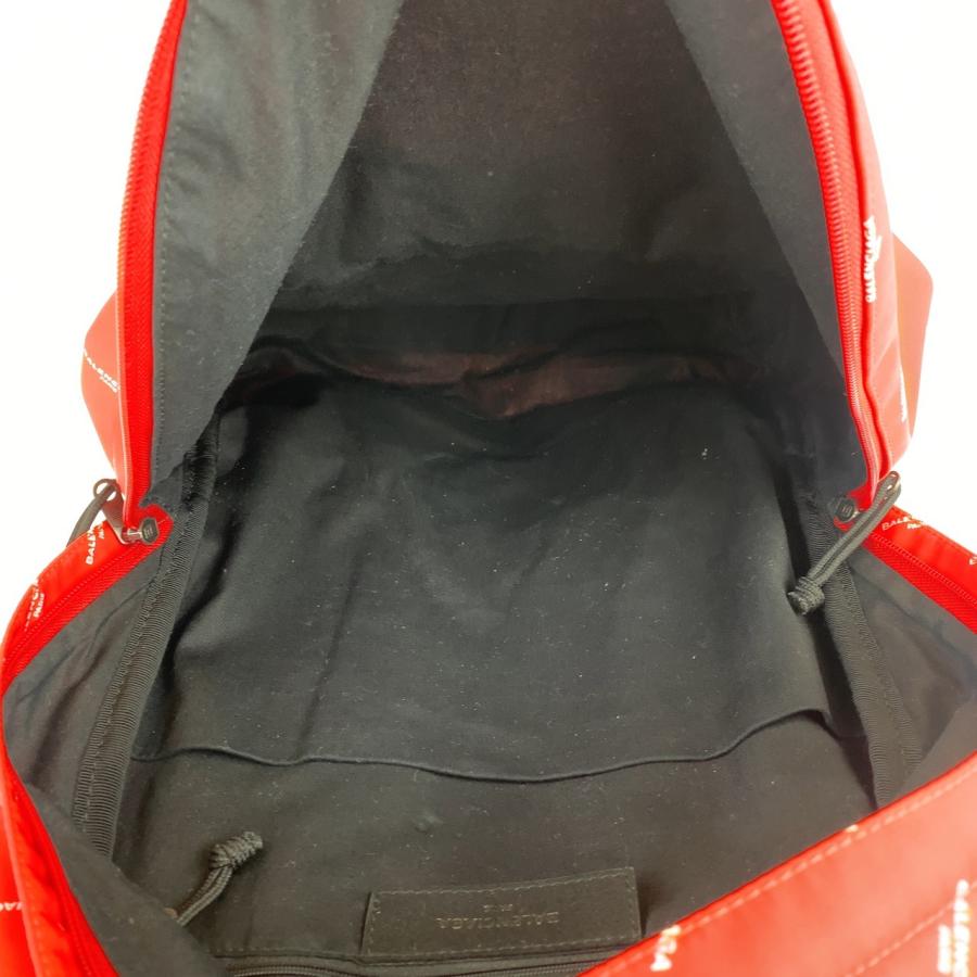 美品 BALENCIAGA バレンシアガ エクスプローラー レッド ブラック ナイロン バックパック リュックサック メンズ 504543_7
