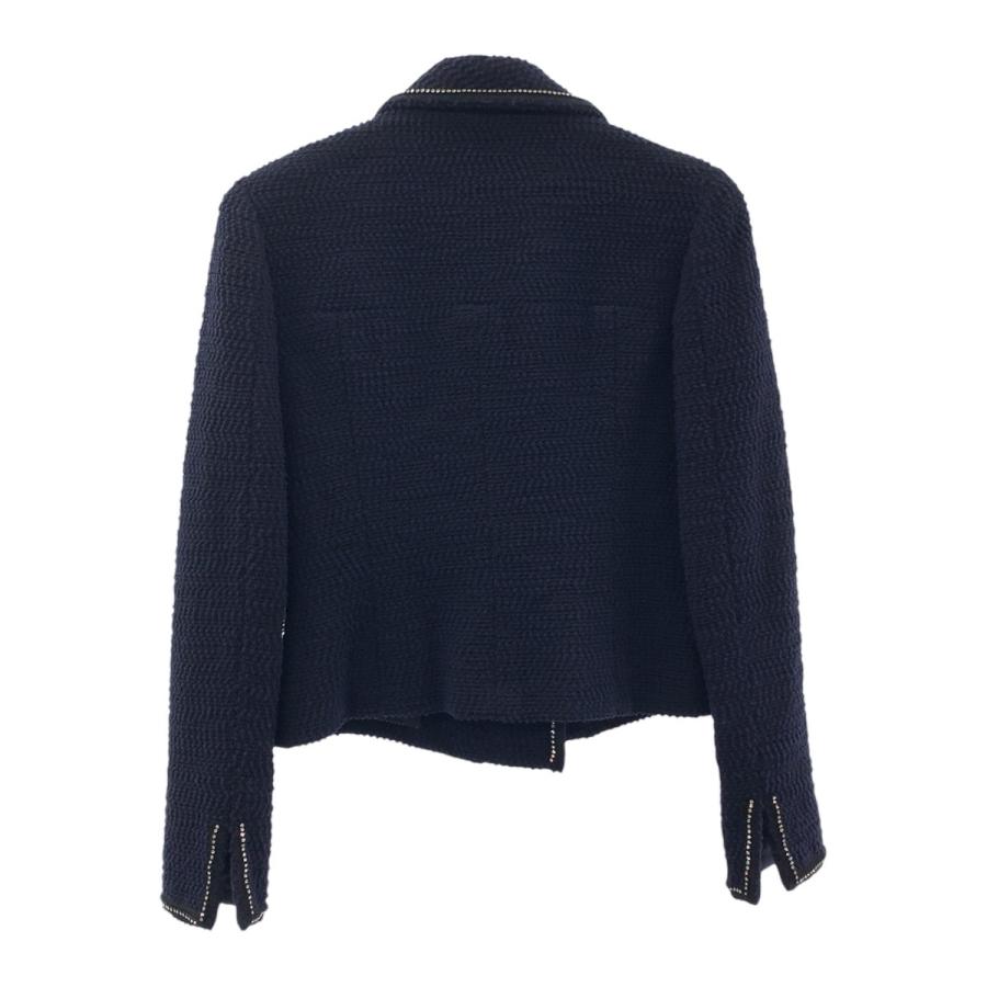 CHANEL（シャネル） 美品 ツイード ココマーク ラインストーン サイズ