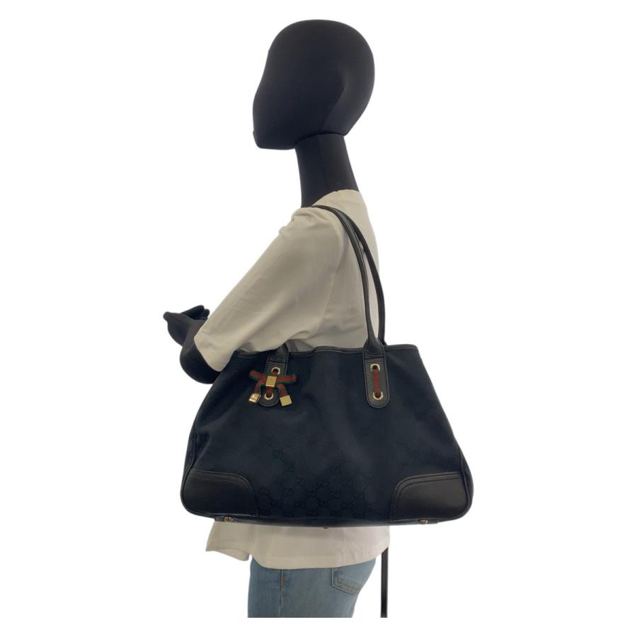 GUCCI（グッチ） シェリーライン プリンシー ブラック GGキャンバス
