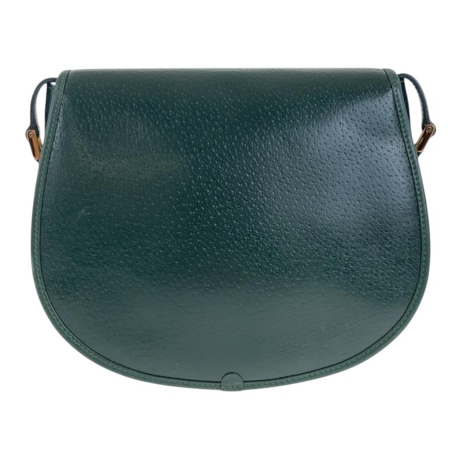 GUCCI（グッチ） ヴィンテージ オールドグッチ グリーン ゴールド金具