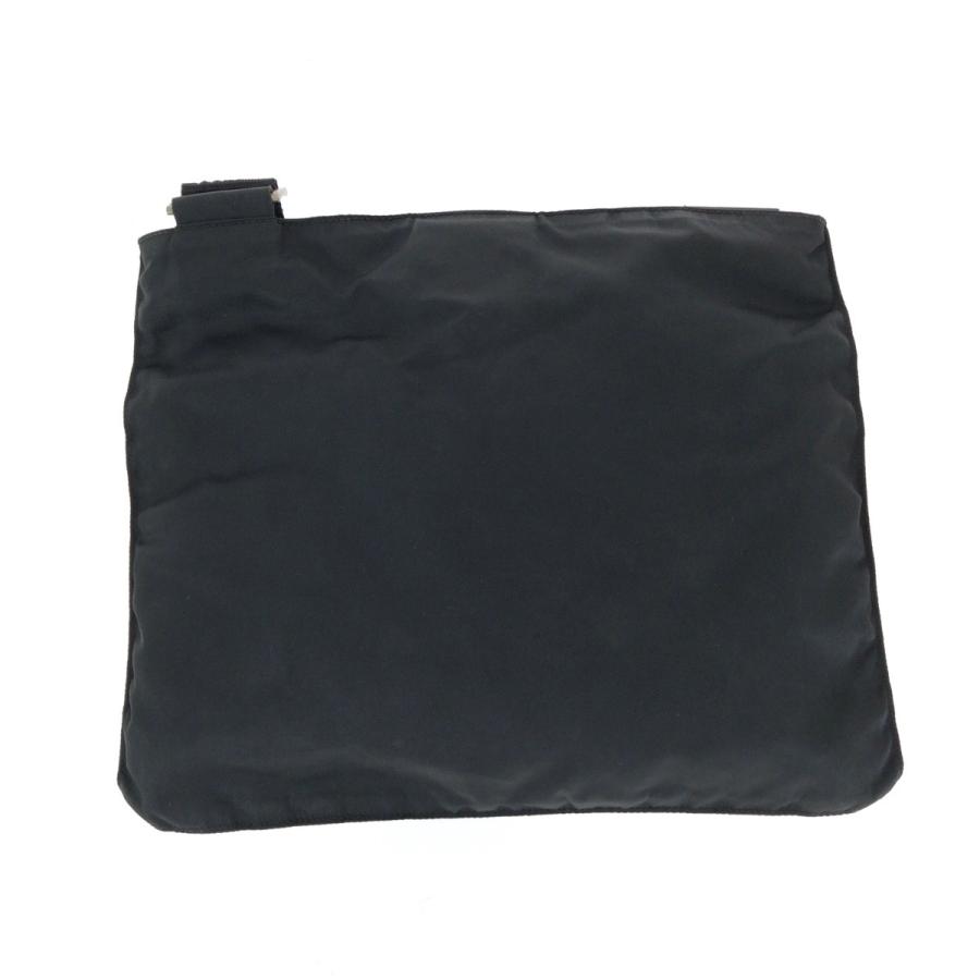 【極美品】プラダ ショルダーバッグ サコッシュ テスートナイロン 三角ロゴ 黒 PRADA（プラダ） 極 美品 三角ロゴ プレート 金具 テスート ナイロン