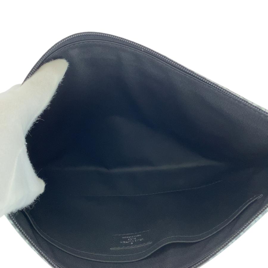 美品 LOUIS VUITTON ルイヴィトン タイガ ポシェットアポロ ブラック 黒 シルバー金具 レザー M30086 クラッチバッグ メンズ 504722_7
