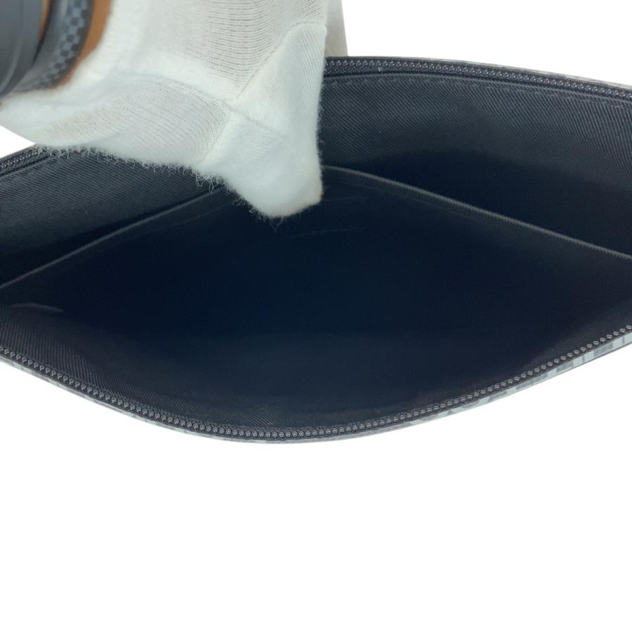美品 LOUIS VUITTON ルイヴィトン タイガ ポシェットアポロ ブラック 黒 シルバー金具 レザー M30086 クラッチバッグ メンズ 504722_8