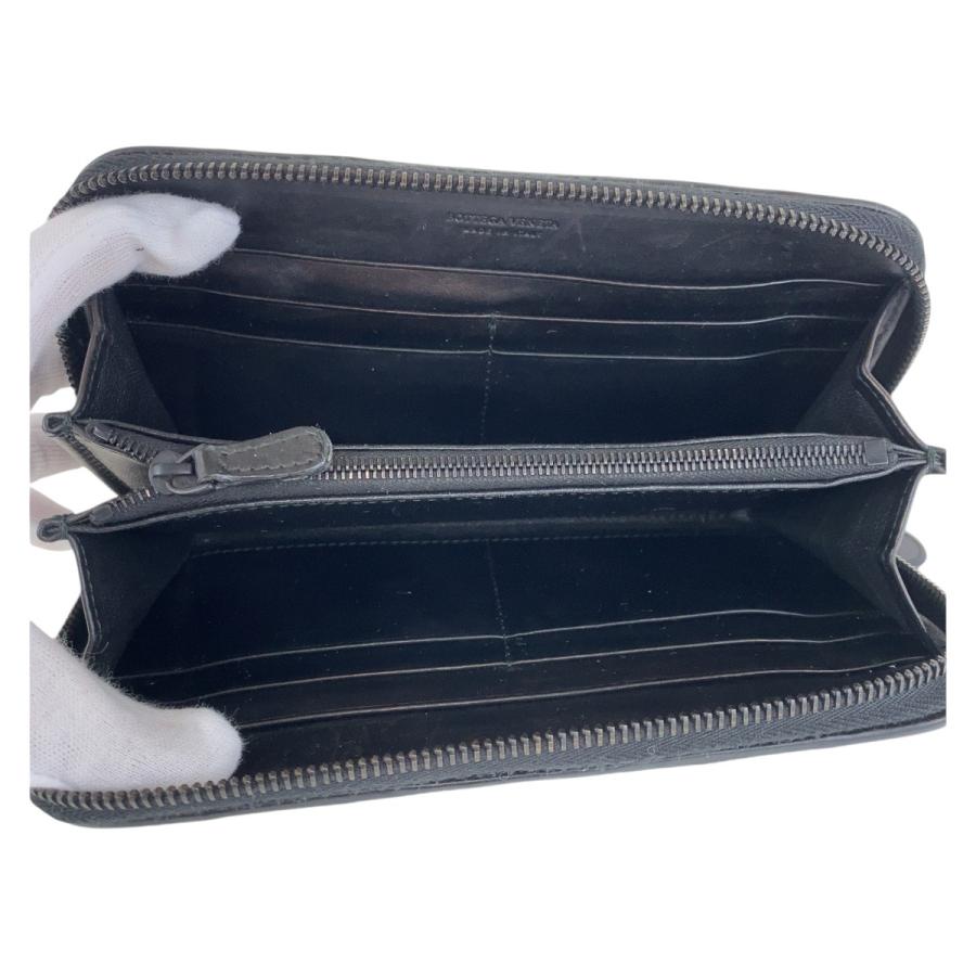 美品 BOTTEGAVENETA ボッテガヴェネタ イントレチャート ブラック 黒