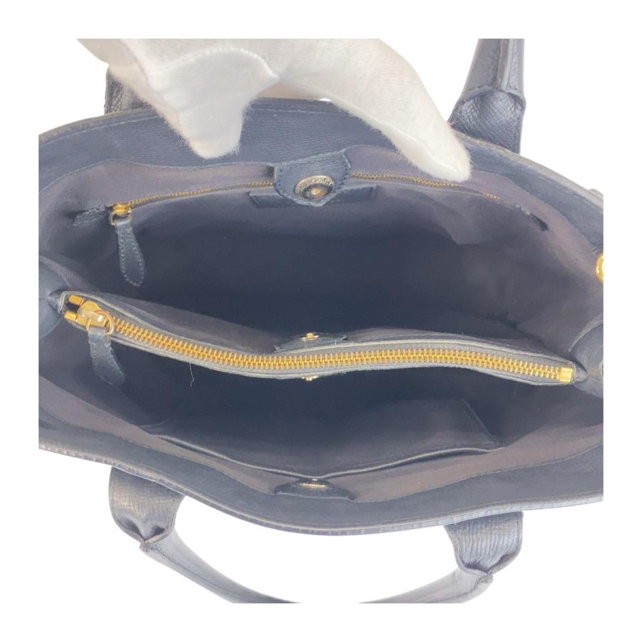 BURBERRY バーバリー ブラッ 黒 マルチカラー ゴールド金具 レザー/キャンバス ITCF&10SCA トートバッグ ショルダーバッグ 2WAY 504785 | BURBERRY | 08