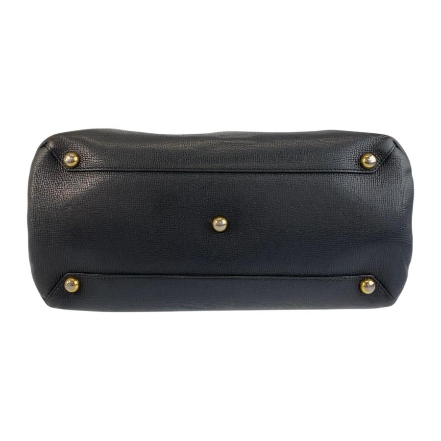 BURBERRY（バーバリー） ブラッ 黒 マルチカラー ゴールド金具 レザー