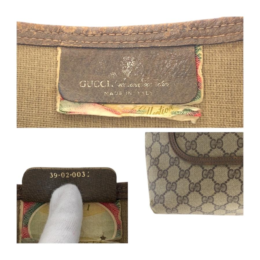 GUCCI（グッチ） オールドグッチ シェリーライン ベージュ レッド