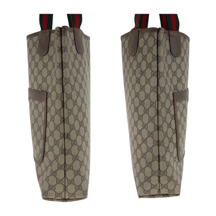 GUCCI（グッチ） オールドグッチ シェリーライン ベージュ レッド