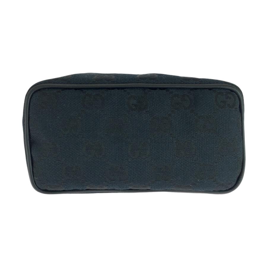 美品 GUCCI グッチ ブラック 黒 シルバー金具 GGキャンバス 039 1147