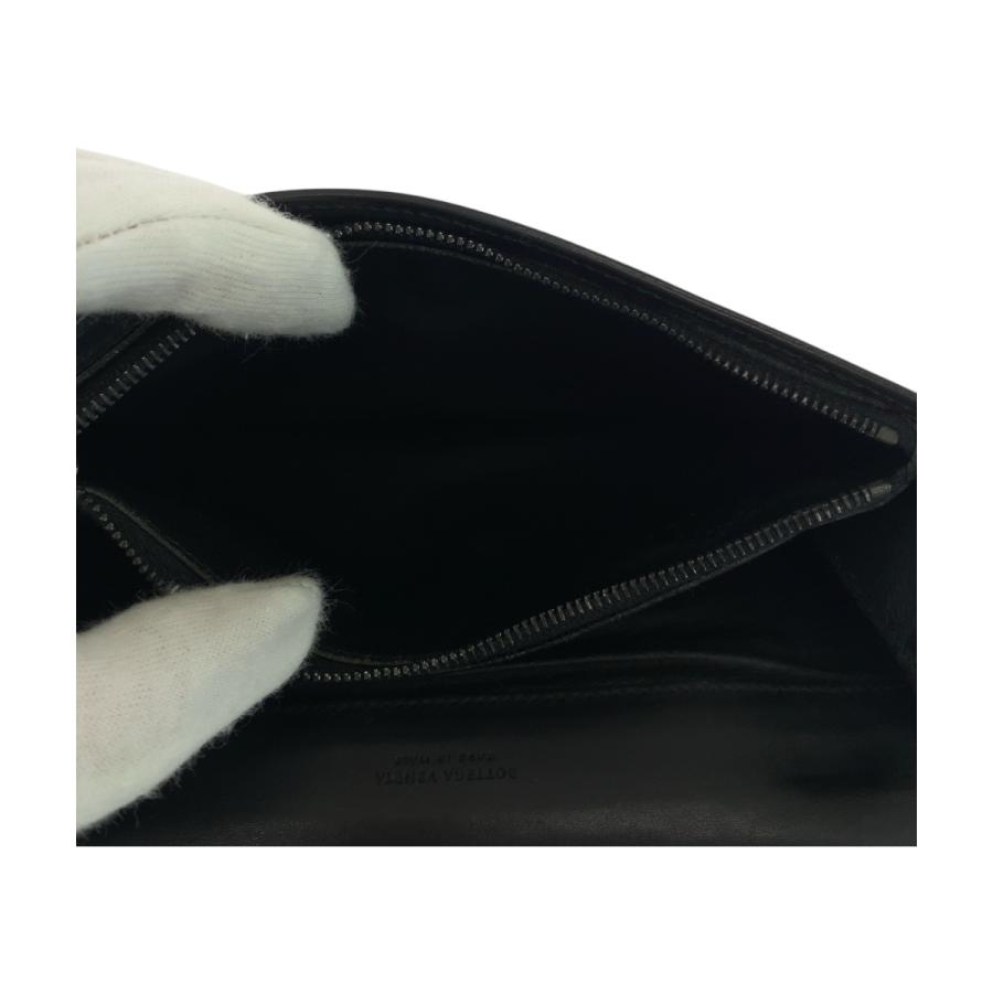 美品 BOTTEGAVENETA ボッテガヴェネタ イントレチャート ブラック 黒  