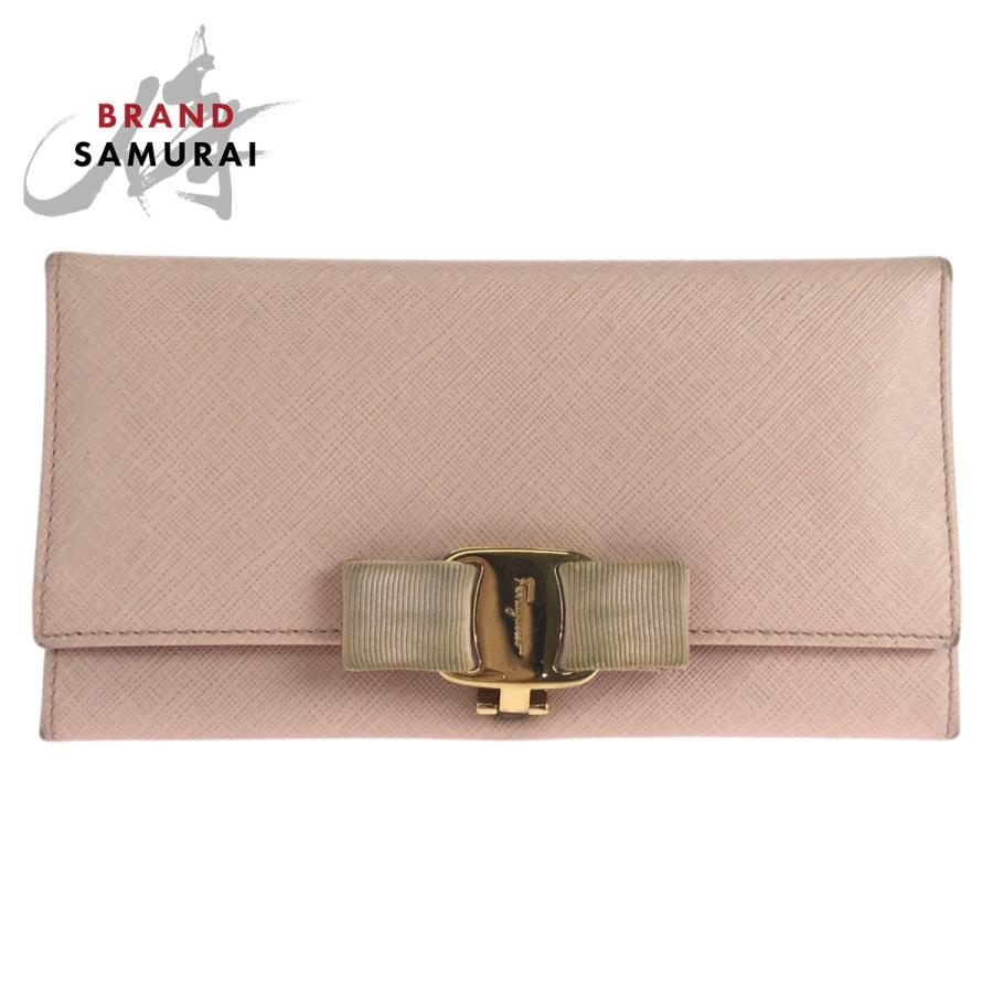Salvatore Ferragamo サルヴァトーレフェラガモ ヴァラ ピンク 