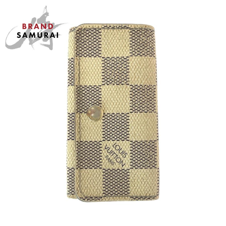 LOUIS VUITTON ルイヴィトン ダミエ アズール ミュルティクレ4  