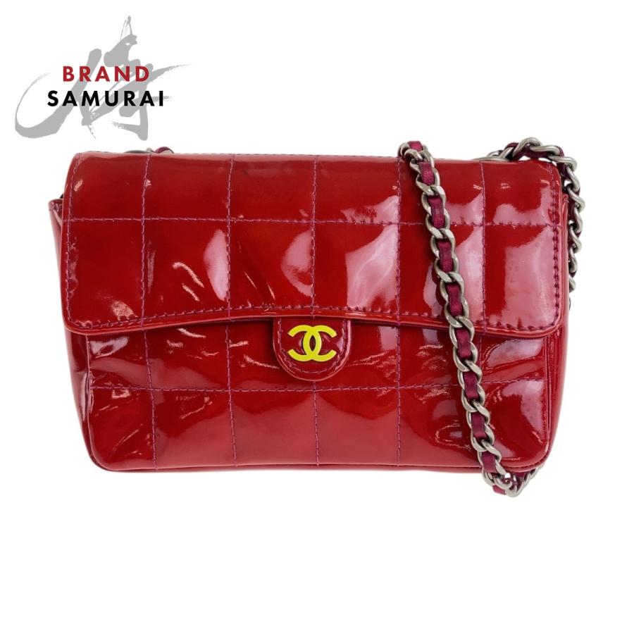 CHANEL（シャネル） ヴィンテージ チョコバー ココマーク レッド