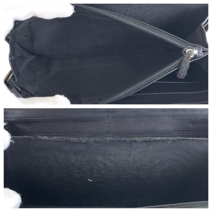 GUCCI グッチ ソーホー ブラック 黒 ゴールド金具 エナメル