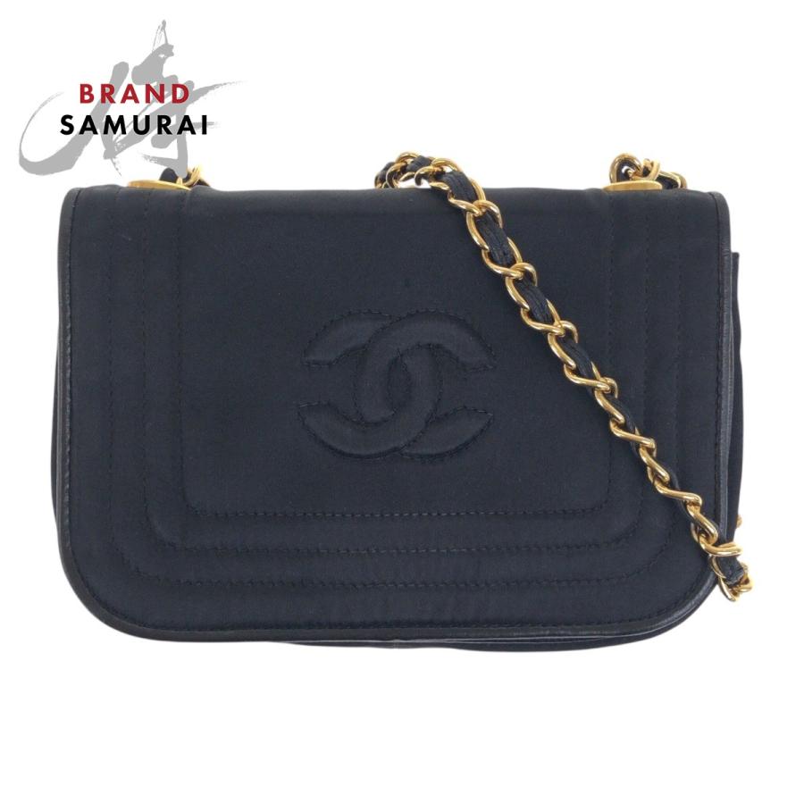 CHANEL（シャネル） ヴィンテージ ココマーク ブラック 黒 ゴールド