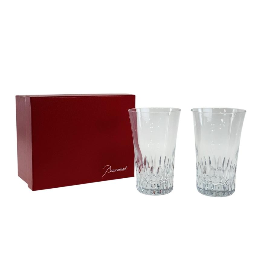 超美品 Baccarat バカラ ティアラ クリスタル ペアグラス ハイボールグラス レディース 505010 | バカラ | 05