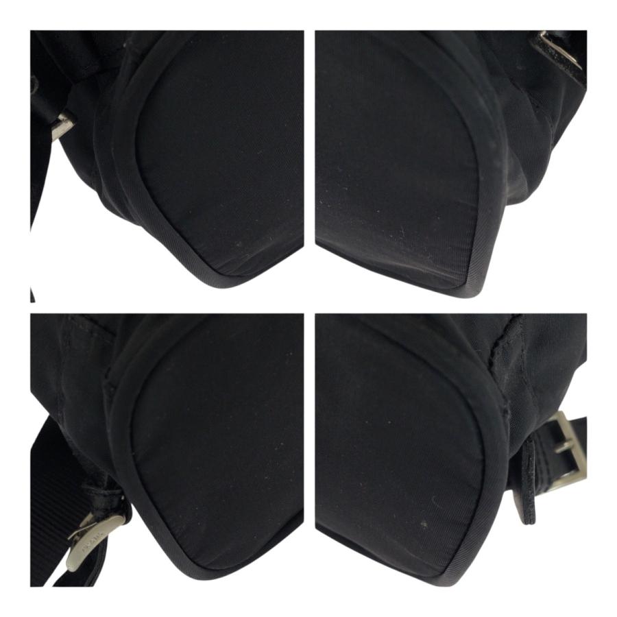 PRADA プラダ テスート ブラック 黒 シルバー金具 ナイロン リュックバックパック レディース 505016 | PRADA | 02