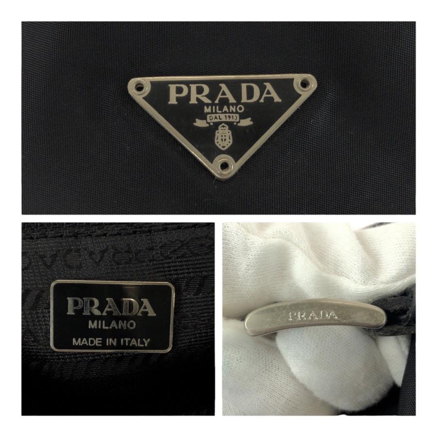 PRADA プラダ テスート ブラック 黒 シルバー金具 ナイロン リュックバックパック レディース 505016 | PRADA | 03
