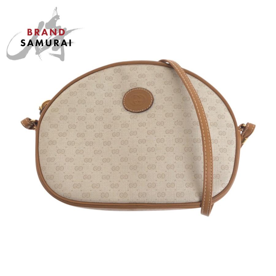 GUCCI（グッチ） ヴィンテージ オールドグッチ ベージュ ブラウン 