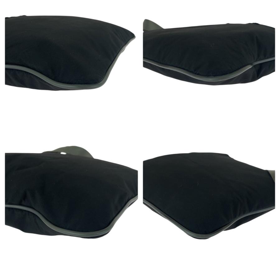 美品 PRADA SPORTS プラダスポーツ ブラック 黒 シルバー金具 ナイロン ショルダーバッグ ポシェット レディース 505028_2