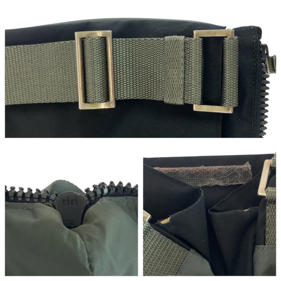 美品 PRADA SPORTS プラダスポーツ ブラック 黒 シルバー金具 ナイロン ショルダーバッグ ポシェット レディース 505028_4