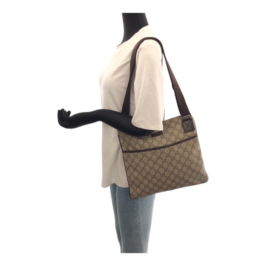 GUCCI グッチ ブラウン シルバー金具 GGスプリームキャンバス 141626 ショルダーバッグ メッセンジャーバッグ メンズ 505129 | GUCCI | 06