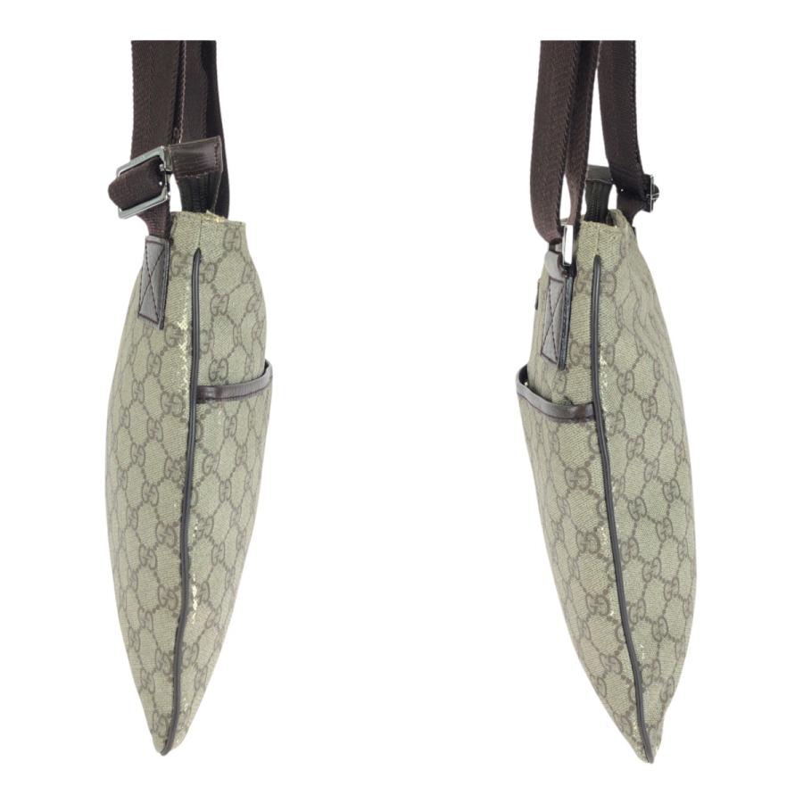 GUCCI グッチ ブラウン シルバー金具 GGスプリームキャンバス 141626 ショルダーバッグ メッセンジャーバッグ メンズ 505129 | GUCCI | 07