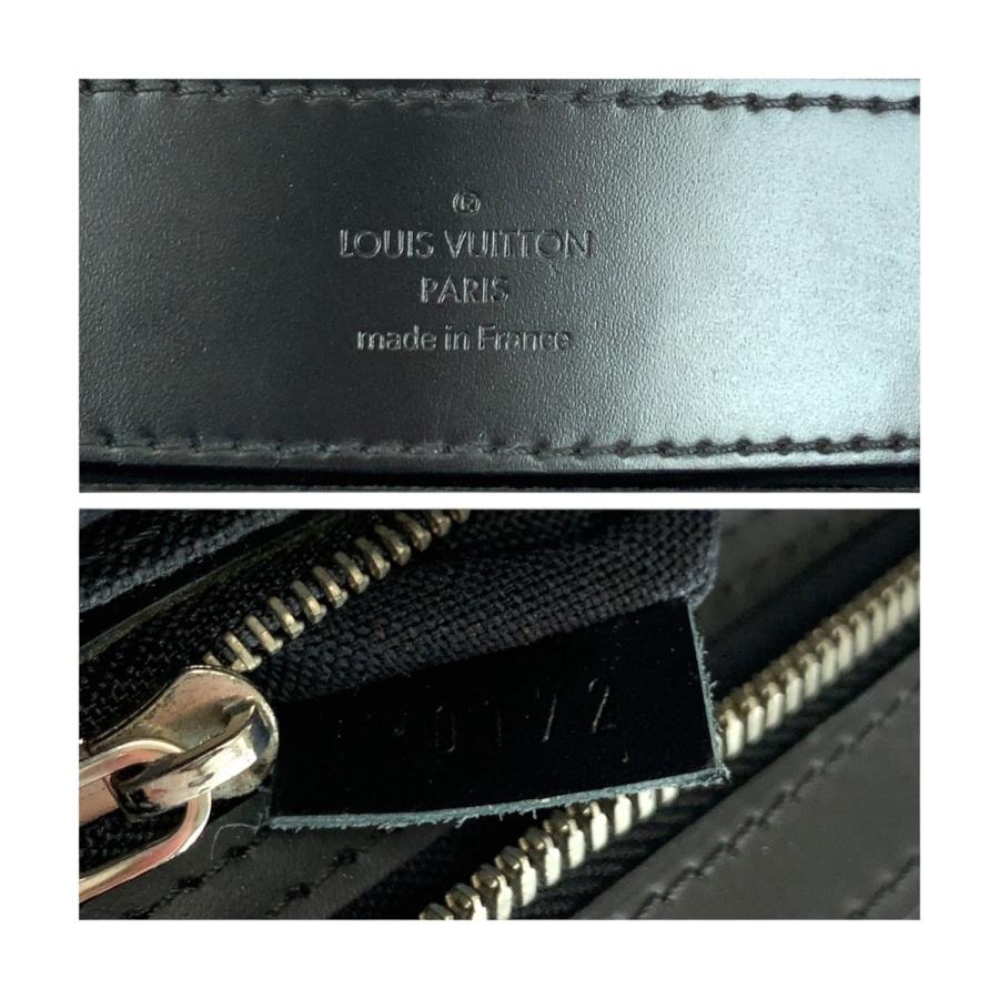 LOUIS VUITTON ルイヴィトン エピ バサーノMM ノワール ブラック