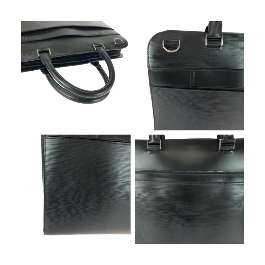 LOUIS VUITTON ルイヴィトン エピ バサーノMM ノワール ブラック