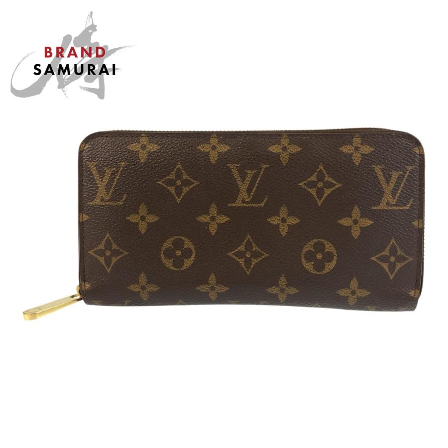 LOUIS VUITTON ルイヴィトン モノグラム ジッピーウォレット ブラウン  