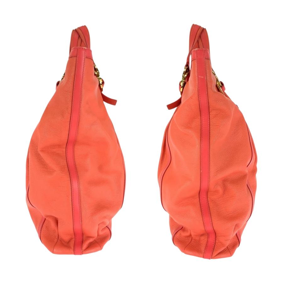 美品 BVLGARI ブルガリ チャンドラ ピンク ゴールド金具 レザー トートバッグ ハンドバッグ レディース 505185 | BVLGARI | 07