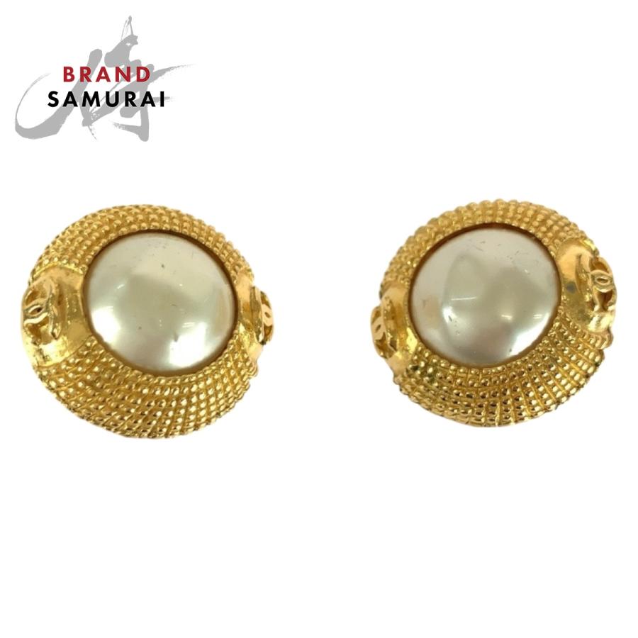 CHANEL（シャネル） 美品 ヴィンテージ フェイクパール ココマーク