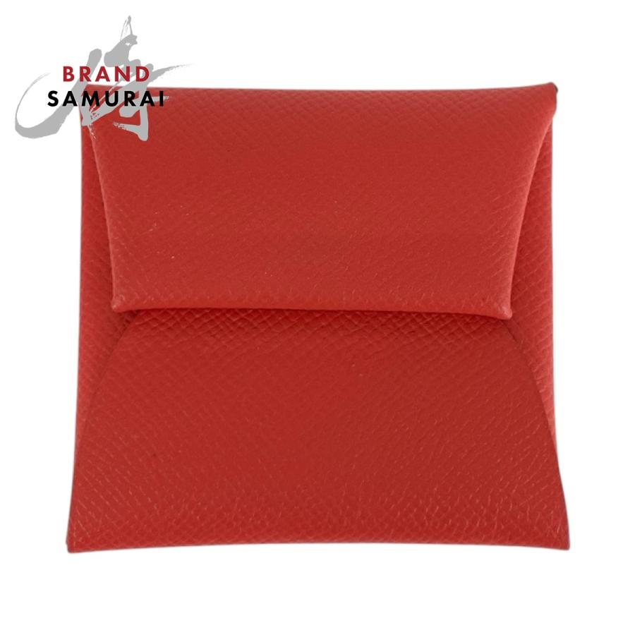 美品 HERMES エルメス バスティア ローズテキサス シルバー金具 シェブルミゾル コインケース 小銭入れ D刻印 レディース 505209 | HERMES