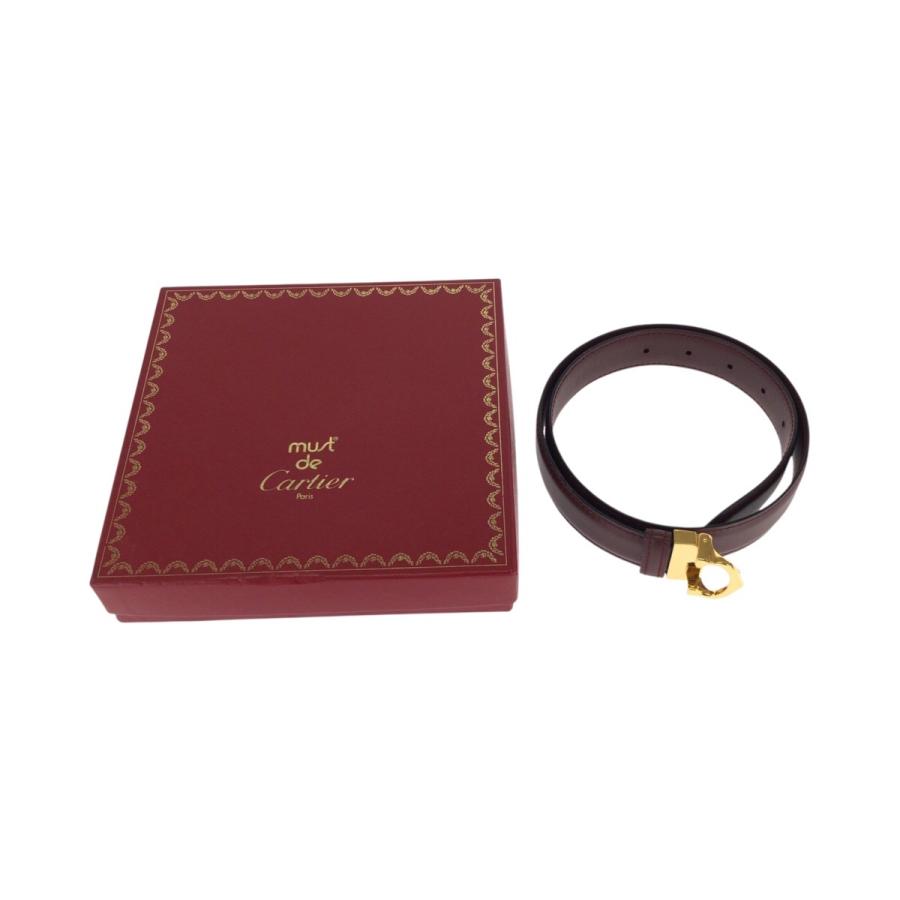 Cartier（カルティエ） 美品 マストライン ボルドー ゴールド金具