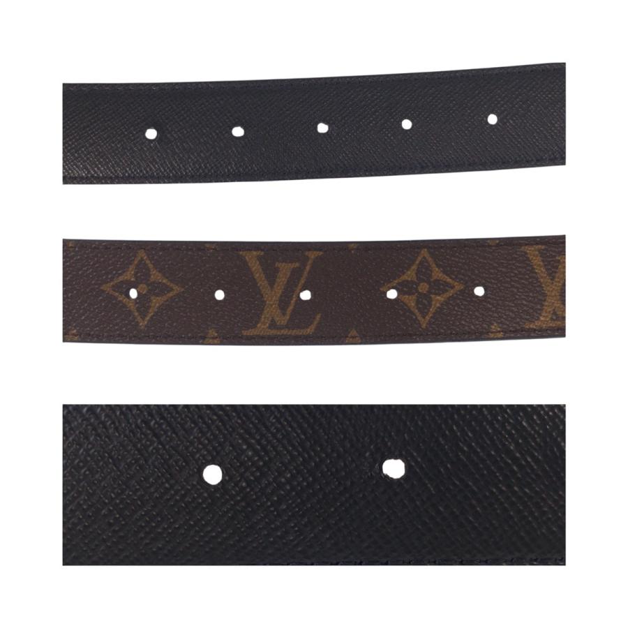 LOUIS VUITTON ルイヴィトン モノグラム サンチュール 80/32 ブラウン