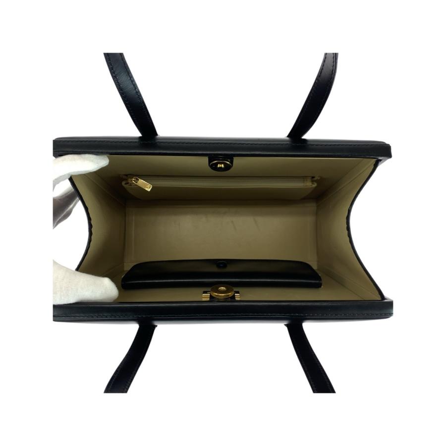 LOEWE（ロエベ） ヴィンテージ ブラック 黒 ゴールド金具 レザー