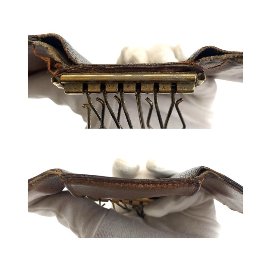 LOUIS VUITTON ルイヴィトン モノグラム ミュルティクレ6 ブラウン ゴールド金具 PVC M62630 キーケース 6連 男女兼用 レディース 505256 | LOUIS VUITTON | 07