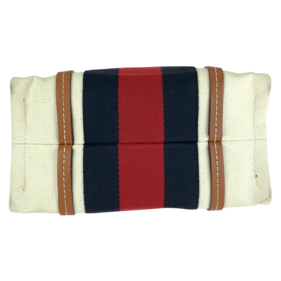 美品 GUCCI グッチ インターロッキング ホワイト ブラウン ゴールド金具 キャンバス ショルダーバッグ トートバッグ 2way 505273 | GUCCI | 09