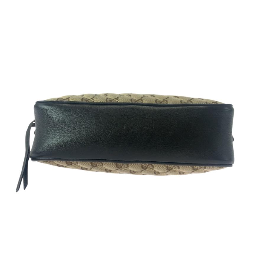 美品 GUCCI グッチ GGマーモント キルティング ベージュ ブラウン ゴールド金具 GGキャンバス 447632 ショルダーバッグ レディース 505319_9