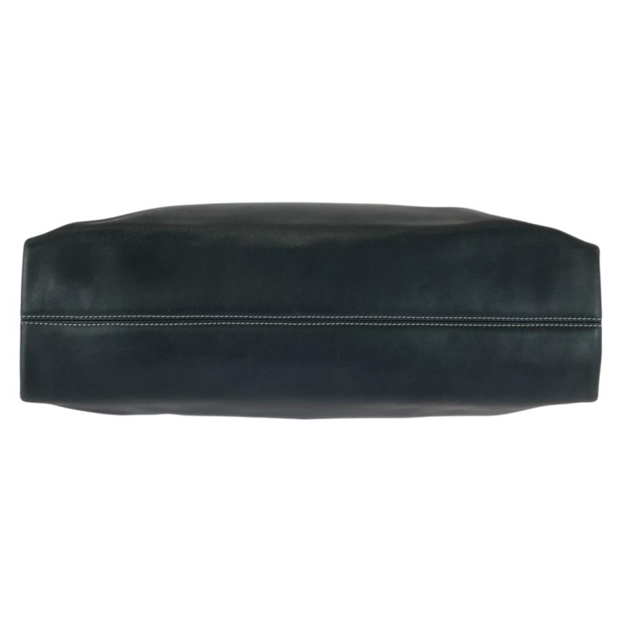 美品 BVLGARI ブルガリ ロゴプレート ブラック 黒 シルバー金具 レザー トートバッグ ショルダーバッグ レディース 505389 | BVLGARI | 09