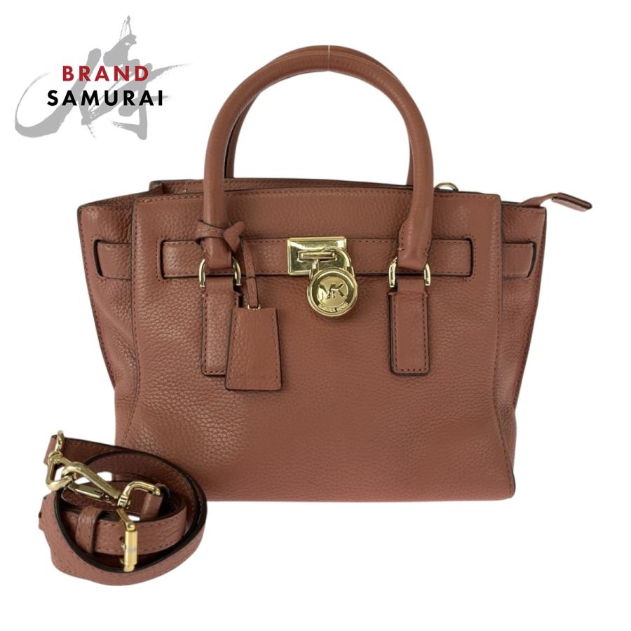 MICHAEL KORS（マイケルコース） 美品 ハミルトン ピンク ゴールド金具