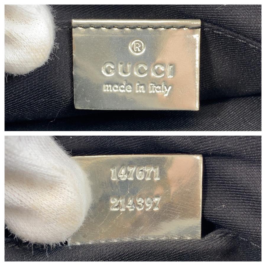 GUCCI グッチ シェリーライン グレー シルバー GGキャンバス 147671 ショルダーバッグ ポシェット レディース 505411_3