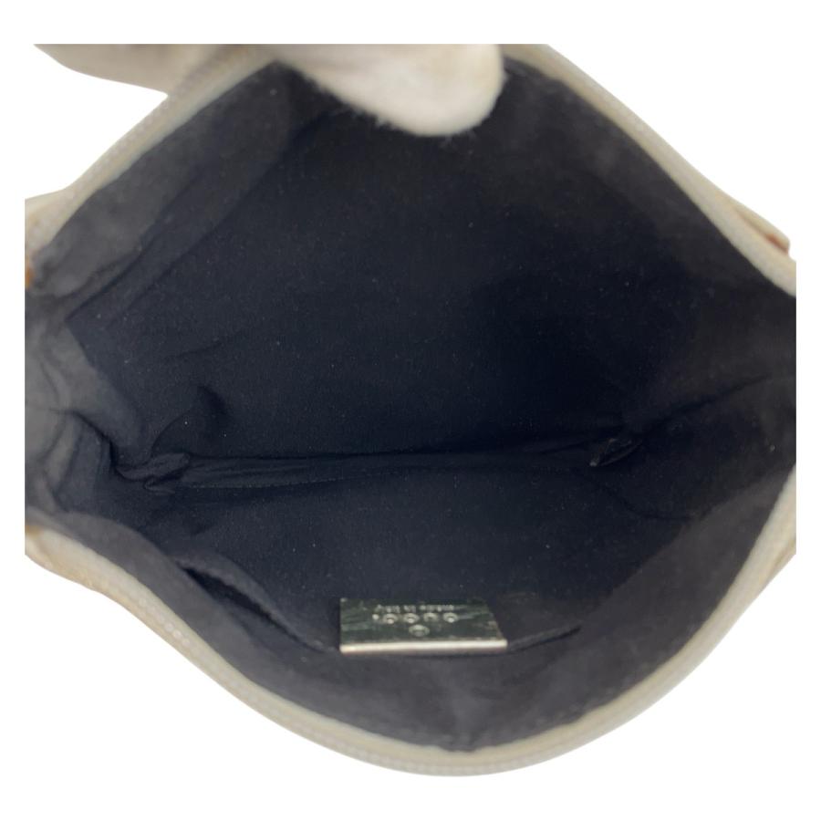 GUCCI グッチ シェリーライン グレー シルバー GGキャンバス 147671 ショルダーバッグ ポシェット レディース 505411_9