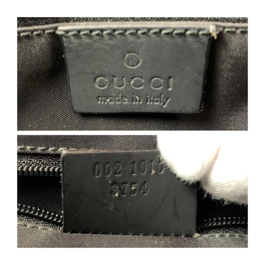 GUCCI（グッチ） 美品 バンブー ブラック 黒 シルバー金具 レザー 002