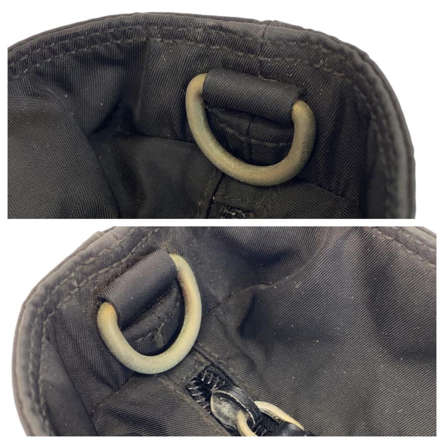 PRADA プラダ テスート ロゴ ブラック 黒 シルバー金具 ナイロン トートバッグ ハンドバッグ レディース 505451 | PRADA | 05