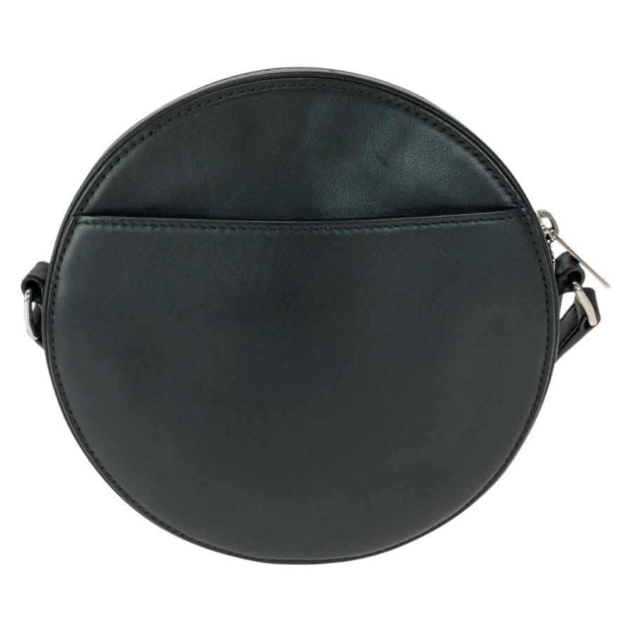 美品 CELINE セリーヌ ダンシングキッド ロゴスタッズ ブラック 黒 ホワイト シルバー金具 レザー 195883DDJ.38SI ショルダーバッグ 505462_1