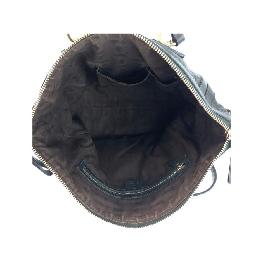 美品 GUCCI グッチ グッチシマ ダークグリーン系 グレー系 ゴールド金具 レザー 247281 トートバッグ ショルダーバッグ 2way 505481 | GUCCI | 08
