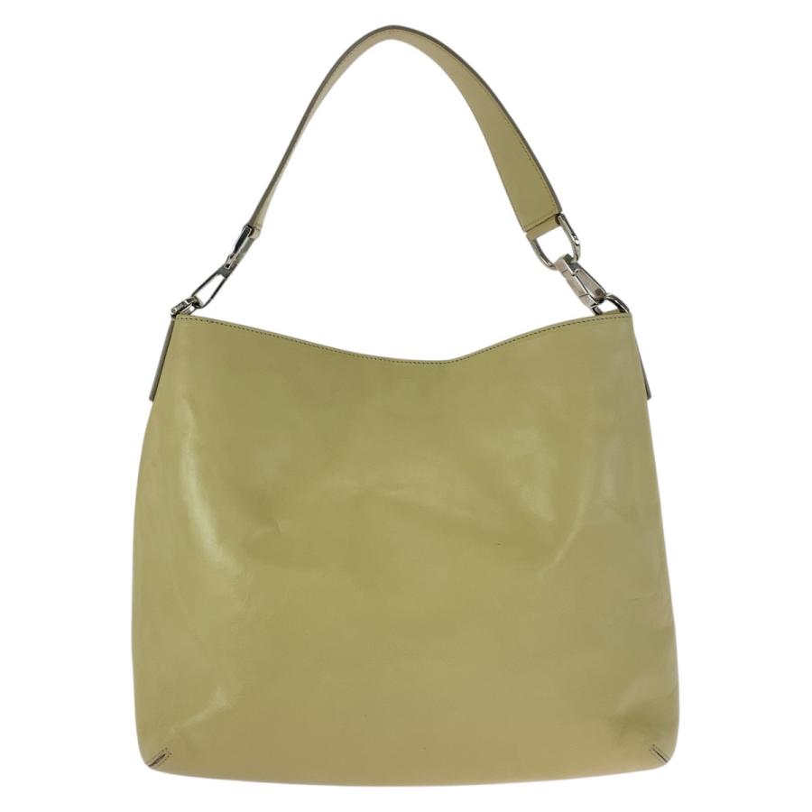 美品 HIROFU ヒロフ ベージュ クリーム シルバー金具 レザー 2007601 ショルダーバッグ レディース 505489 | HIROFU | 01